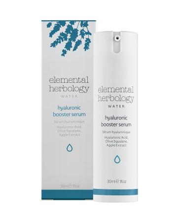 Elemental Herbology Hyaluronic Booster Serum - Intense Hydration Hydrating Face Serum for Dry/Sensitive Skin - Vegan & Cruelty Free - 1.0 fl oz - Buy Online on GoSupps.com