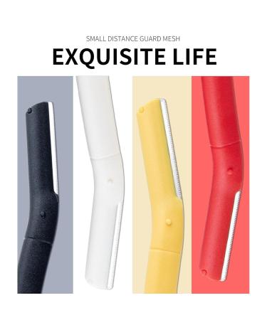 Ergonomic Smashing Facial Razor & Eyebrow Former | Multi-Purpose Peeling & Shaving Tool with Protective Cover - Buy Online on GoSupps.com