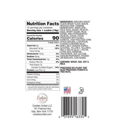 Original Cakebites by Cookies United | Italian Rainbow Snack 4 Pack â€“ Bite-Sized Treats - Buy Online on GoSupps.com