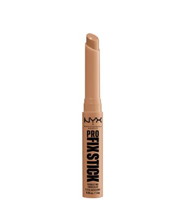 NYX Professional Makeup Correcting Concealer Stick Covers Blemishes Dark Spots and Discolouration 12H Wear Vegan Formula Pro Fix Stick Nutmeg 12 Nutmeg