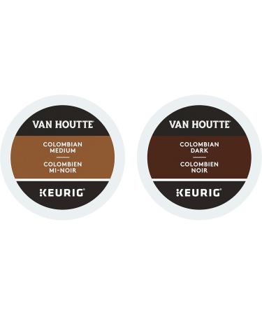Van Houtte Colombian Medium and Colombian Dark K-Cup Coffee Pods 24 Count For Keurig Coffee Makers - Buy Online on GoSupps.com