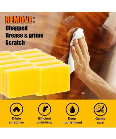 RYDOX Beeswax Spray Furniture Polish Wax Honey Pure Natural Beeswax Wood Furniture Floor Polishing Leather Maintenance Waxing Wax Bee Cosmetic Wooden Carving(10 PCS) - Buy Online on GoSupps.com