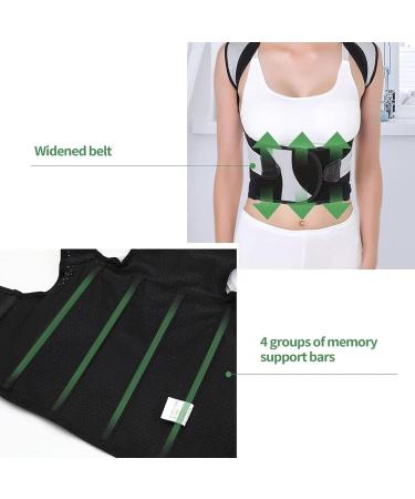Full Back Posture Corrector Corset - Adjustable Lumbar Support for Men Women & Kids (3XL) - Improve Spine & Clavicle Alignment - Buy Online on GoSupps.com
