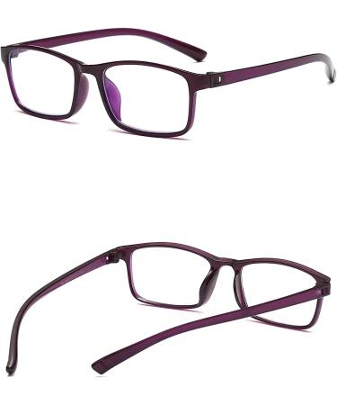 3 Pack Blue Light Blocking Reading Glasses for Men & Women - Multicolor Anti-UV Eyeglasses 1.0x | International Shipping Available - Buy Online on GoSupps.com