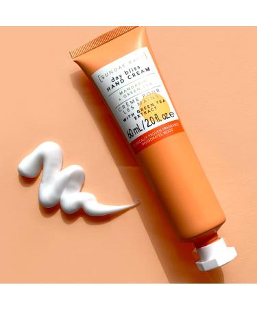 Sunday Rain Day Bliss Hand Cream - Moisturising & Hydrating | Mandarin & Green Tea Extract | 60 ml - International Shipping Available - Buy Online on GoSupps.com