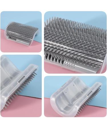 2PCS Cat Self Corner Groomer Wall Corner Massage Comb Cat Corner Groomer Brush for Long Short Hair Cats Hair Combing - Buy Online on GoSupps.com