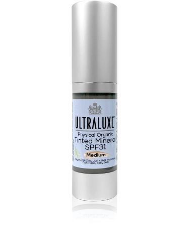 ULTRALUXE SKIN CARE Organic Glowing & Mattifying Tinted Mineral SPF31 Maintainance