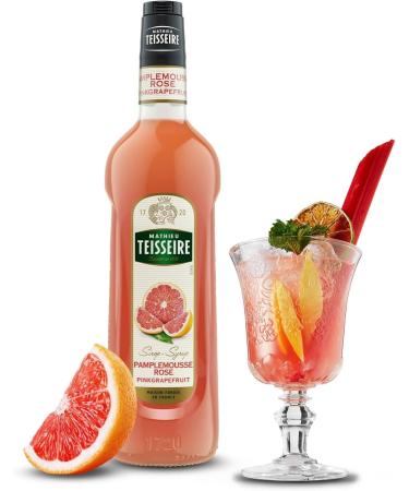 Sirop de Pamplemousse Rose Mathieu Teisseire pour boissons cocktails avec ou sans alcool vins bi res boissons gazeuses th s bouteille de 1L - Buy Online on GoSupps.com