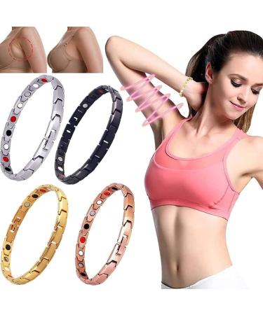 Imagine Magnetic Lymph Detox Bracelet Set - 4PCS Lymphatic Drainage & Slimming Energy Bracelets for Optimal Health - Buy Online on GoSupps.com