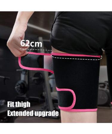 Thigh Trimmer Sleeves for Women - Sweat Slimmer Wraps for Weight Loss - 1 Pair (24.4 x 7.9inch) - Buy Online on GoSupps.com