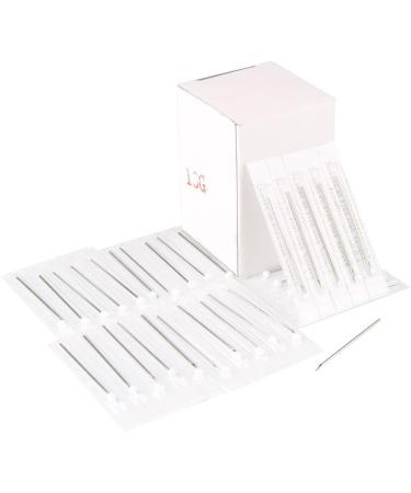 Beauty7 50PCS Sterilized Surgical Steel Piercing Needles - 15G (1.4mm) for Body, Ear, Navel, and Nipple Piercings - Buy Online on GoSupps.com