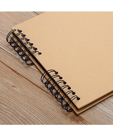 10x7 Scrapbook Photo Album with 20 Black Pages - Ideal for DIY Crafts, Wedding Guest Book & Mothers' Day Memories - Buy Online on GoSupps.com