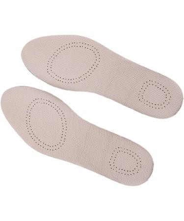 Buy Thin Leather Sports Insoles - Arch Supports for Plantar Fasciitis - Odor-Resistant & Comfortable - 25.3cm Full Pad - Buy Online on GoSupps.com