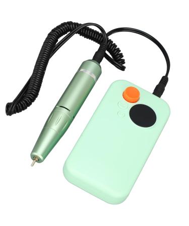 Rechargeable Nail Grinder Ultra Quiet Electric Nail Polish Remover 30000 RPM for Manicure and Pedicure With Multiple Grinding Heads and Builtin Lithium Battery Portable and