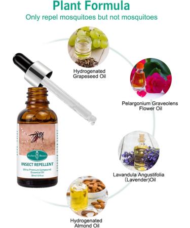 AICHUN BEAUTY Insect Repellent Essential Oil | Repair Skin After Mosquito Bites - 30ml/1.0fl oz | Shop Internationally - Buy Online on GoSupps.com