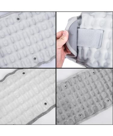 Inflatable Waist Traction Brace Belt - Spinal Lumbar Support & Back Pain Relief Massager | Unisex Skin Color - Buy Online on GoSupps.com