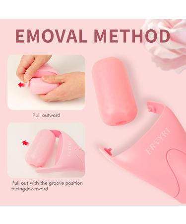 Ice Roller for Face & Eye Puffiness Relief | Skincare Massager Tool | Pink Facial Roller - Perfect Gifts for Women - Buy Online on GoSupps.com