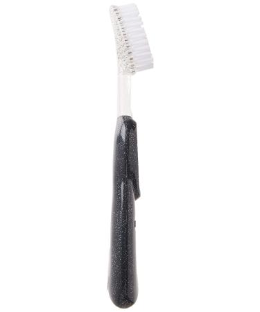 RADIUS Big Brush Soft Right Hand Toothbrush - Black Sparkle | 1 Tooth | Optimal Oral Care - Buy Online on GoSupps.com