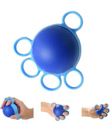 ZZBB Five-Finger Grip Ball Finger Grip Device Stroke Hemiplegia Rehabilitation Training Equipment for The Elderly to Exercise Finger Strength Hands - Buy Online on GoSupps.com