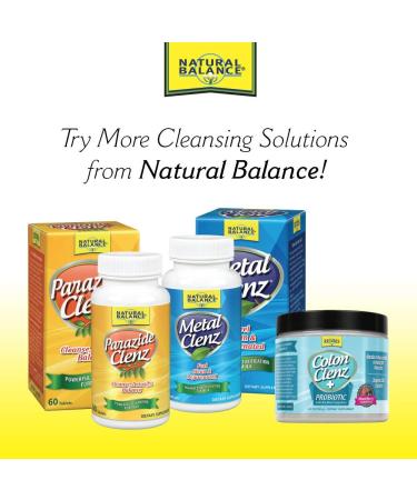 Natural Balance Colon Clenz Herbal Colon Cleanse & Detox - Gentle Overnight Formula 60ct - Buy Online on GoSupps.com