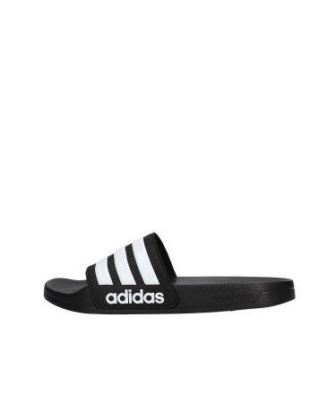 adidas Performance Adilette Trefoil Unisex Adults' Shower & Bathing Shoes 43 1/3 EU Core Black Footwear White Core Black