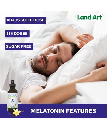 Liquid Melatonin 115ml - Sugar Free - Sleep Aid - Maximum Absorption - Great Taste - Vegan - GMO Free - Gluten Free - Made in Canada - Buy Online on GoSupps.com