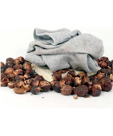 Organic AnNafi Reetha Soap Nuts | Natural Hair Care & Growth | Eco-Friendly Laundry Detergent | Aritha/Kunkudukaialu | 100g - Buy Online on GoSupps.com