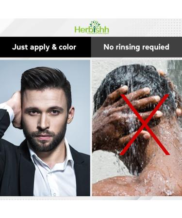Herbishh Hair Color Cream for Gray Coverage No Rinse Hair Dye for Men & Women with Argan Oil Long Lasting & Safe Formula Advanced Japanese Technology - Buy Online on GoSupps.com