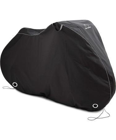 TeamObsidian Bike Cover - Waterproof Outdoor Bike Storage for 1, 2 or 3 Bikes - Heavy Duty Ripstop Material - 2 Styles: Stationary Covers and for Bicycle Transport - Constant Protection - 4 Seasons XL - 2 Bikes Stationary
