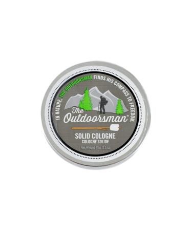 Walton Wood Farm Solid Cologne (The Outdoorsman) Forest & River Scent Vegetarian Friendly and Paraben-Free 2.5 oz
