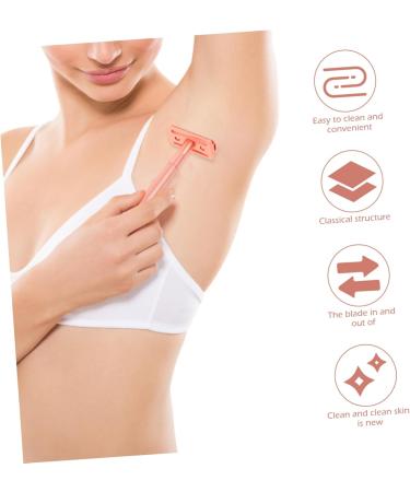 Minkissy 5 Manual Razor - Classic Double-Sided Metal Razor for Men & Women - Durable Aluminum Alloy Handle for Precision Shaving - Buy Online on GoSupps.com