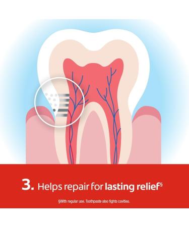 Colgate Sensitive Pro-Relief Repair & Prevent Toothpaste - Dual Zinc and Fluoride Formula for Gum Health Cavity Protection Whitening Toothpaste 75ml 2 Count 150 ml (Pack of 1) Repair & Prevent Toothpaste - Buy Online on GoSupps.com