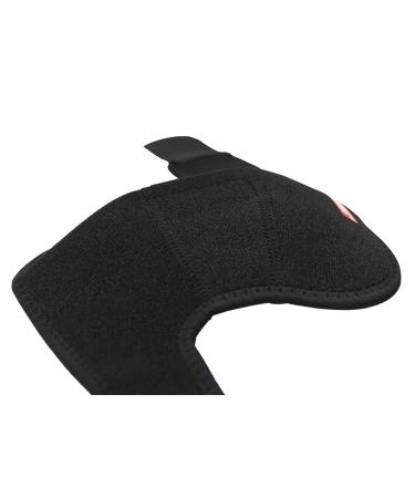 Adjustable Neoprene Elbow Braces for Kids - Breathable Support Pads for Sports Dance & Outdoor Activities - Solid Black - Buy Online on GoSupps.com