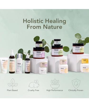 THENA Intensive Healing Cream for Eczema, Psoriasis, and Dry Skin - Organic Lavender Peppermint Blend Ointment for Rashes and Dermatitis (4.5 oz) - Buy Online on GoSupps.com
