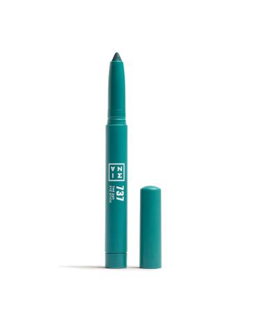3ina make -up - The 24H Eye Stick 737 - Green eyeshadow with creamy texture - eyeshadow pen waterproof 24h - eyeshadow with matte shimmer & mettalic finish - vegan - cruelty free green 1 piece (1 Pack) - Buy Online on GoSupps.com