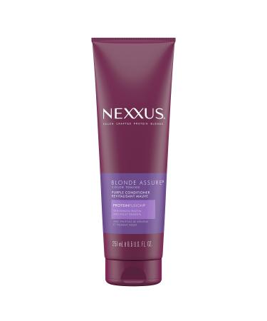 Nexxus Hair Color Blonde Assure Purple Conditioner  For Blonde and Bleached Hair  Keratin Conditioner  Color Conditioner 8.5 oz - Buy Online on GoSupps.com
