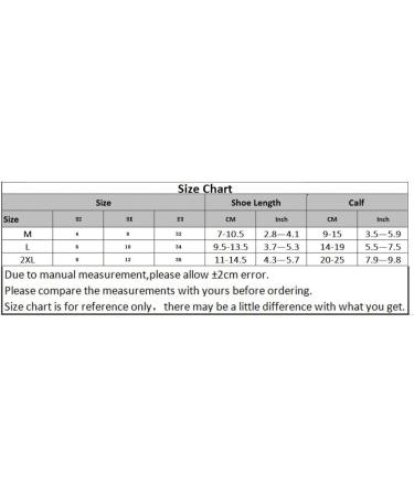 Zmerch Knee Sock Compression Stockings for Varicose Veins - Sports Pressure & Leg Support (Black/White L) - Buy Online on GoSupps.com