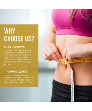 SoBodyCo CollaSlim Vanilla Meal Replacement Shake with Added Collagen 800g (1 Pack) - Weight Loss and Diet Support - Buy Online on GoSupps.com