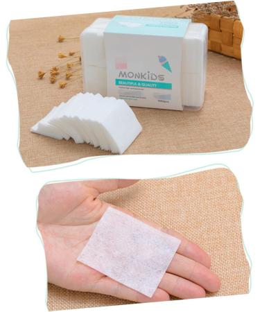 Minkissy Nail Polish Remover Pads - 3000 Pcs Thin Cotton Makeup Remover Rounds for Easy Cleansing | Best for Cosmetics & Nail Care - Buy Online on GoSupps.com