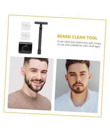 Vintage Manual Razor Set - Portable Double-Sided Safety Shaver for Professional Grooming | 1 Count Black - Buy Online on GoSupps.com