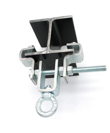 I-Beam Heavy Bag Hanger Steel Beam Clamp for Heavy Bag. Suitable for I-beams with Bottom Width 2.5" 6.3cm7.5" 19cm Can Withstand 450 Lbs of Gravity