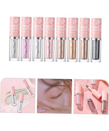 DOITOOL Eyeshadow Bling 8pcs Eye Shadow Eyeshadow Eye Glitter Makeup Eye Makeup Women Makeup Tools Liquid Cosmetic Miss - Buy Online on GoSupps.com