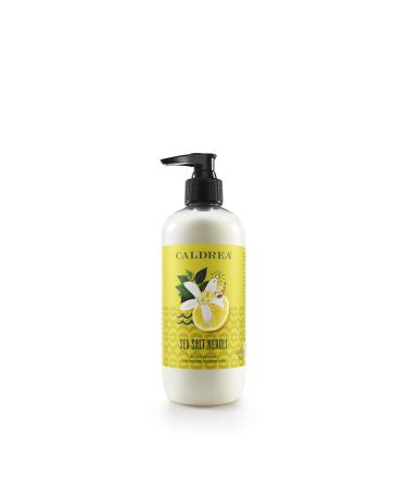 Caldrea Hand Lotion  For Dry Hands  Made with Shea Butter  Aloe Vera  and Glycerin and Other Thoughtfully Chosen Ingredients  Sea Salt Neroli Scent  10.8 oz