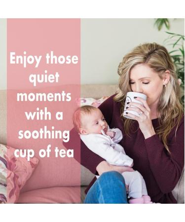 Breastfeeding Tea for Nursing & Lactation Supports Milk Supply Naturally Caffeine Free & High In Antioxidants 40 Fenugreek Red Bush & Fennel Biodegradable Teabags - Buy Online on GoSupps.com