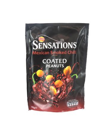 Walkers - Sensations - Mexican Smoked Chilli - Coated Peanuts - 150g