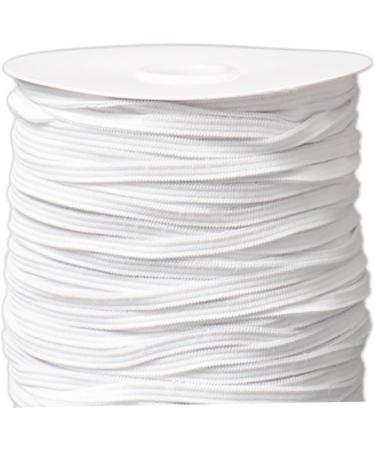 Healeved 3-St Elastic Coil Cord - Adjustable Bouncy Band Mask Replacement Straps | 3pcs White 7312x0.3cm for Face Masks - Buy Online on GoSupps.com