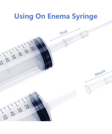 Buy Nuanchu White PVC Replacement Tube Kit - 90 Clear Flexible Colon Tubes for Men & Women - Smooth Insert Catheters - International Shipping Available - Buy Online on GoSupps.com