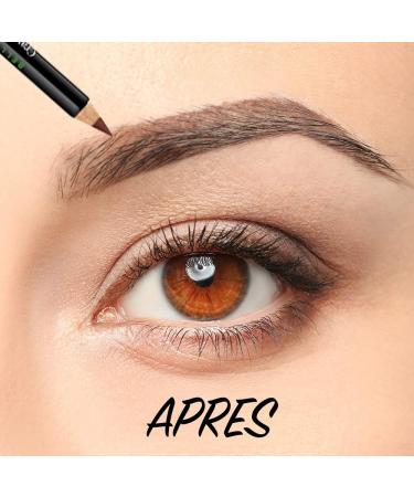  Innoxa Eyebrow pencil - Belle et Good Nature - Vegan - Dermatologically tested - 99% natural origin - 1.05g (Brown) - Buy Online on GoSupps.com