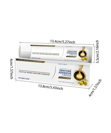 Denture Adhesive Adhesive For False Teeth 68 Grams Strong Adhesive Paste for Maintenance of Dentures Upper and Lower - Buy Online on GoSupps.com
