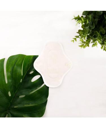hannahpad Organic Cotton Cloth Pantyliners Set of 10 Random Patterns - Washable Reusable + Free Mini Wetbag - Buy Online on GoSupps.com